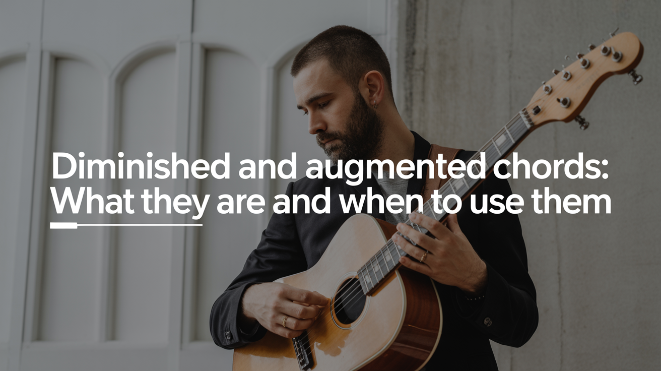 Diminished and Augmented Chords: What They Are and When to Use Them